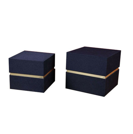 Preserved Roses - Square Premium Gift Box with Gold Trim